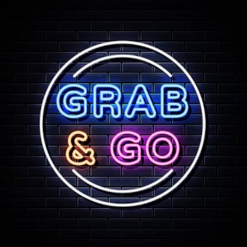 Grab & go neon