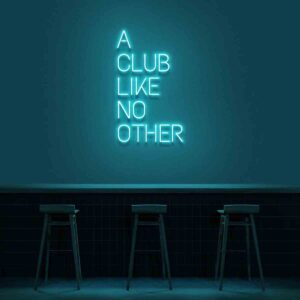 a club like no other napis