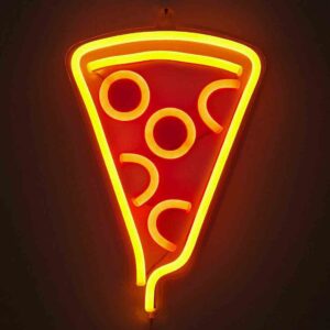 pizza neon znak